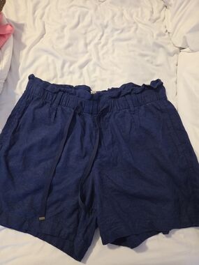 jcpenney Navy High-Waist Drawstring Shorts